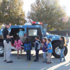 The Lemoore Police Department was on hand at Cinnamon for Red Ribbon Week.